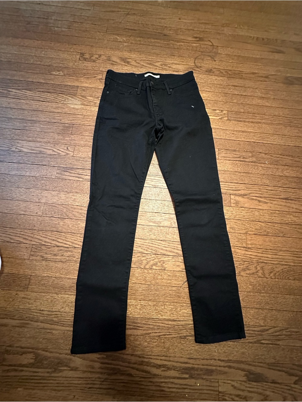 Women’s Slim Black Jeans - Stretch Slim Leg 311